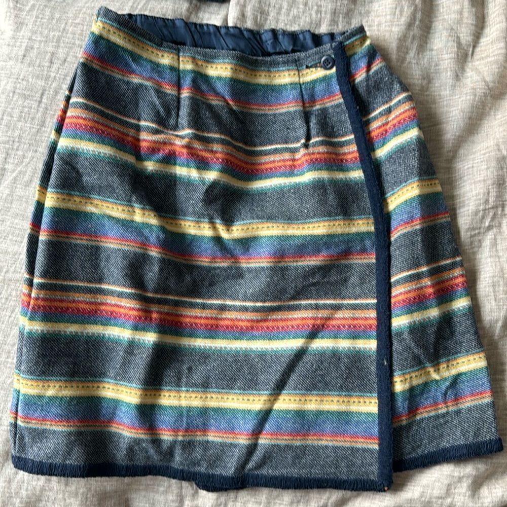 Vintage Woolrich Southwest Blanket Skirt Size S